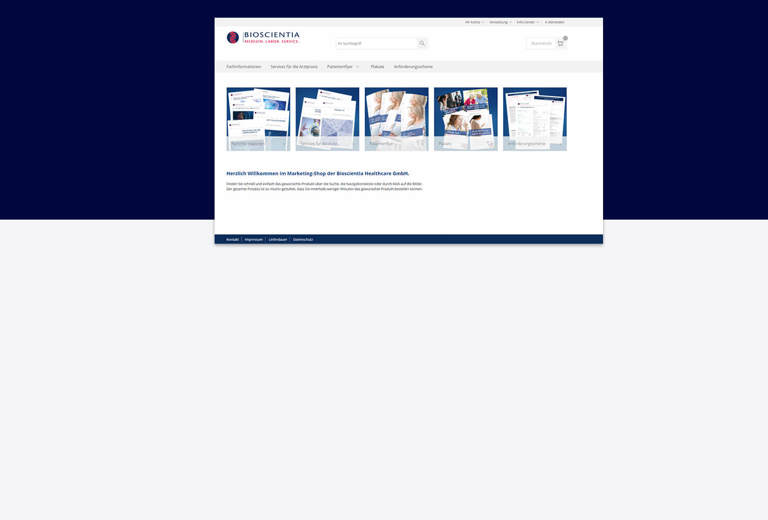 Unser neuer Webshop